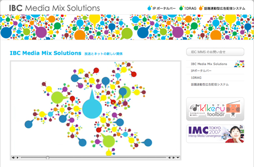IBC Media Mix Solutions website